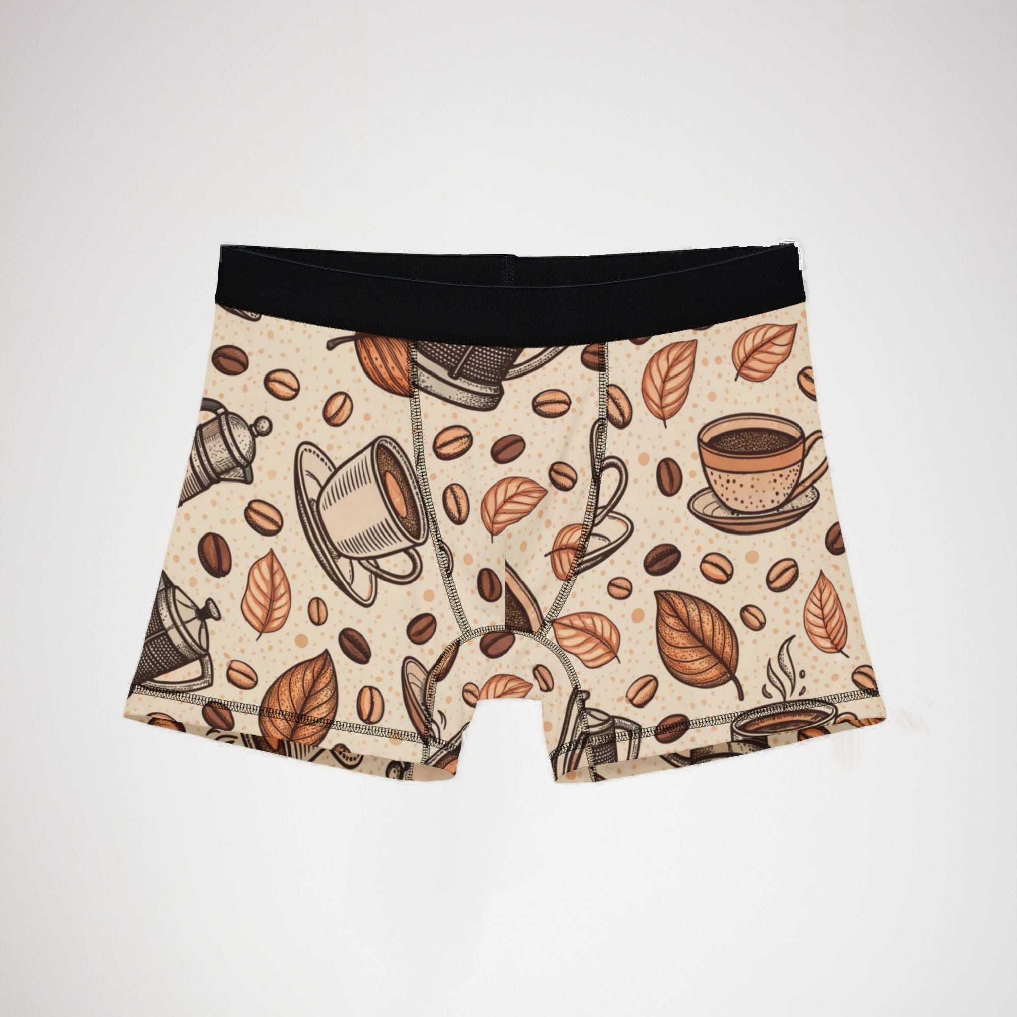 Men's boxers coffee two