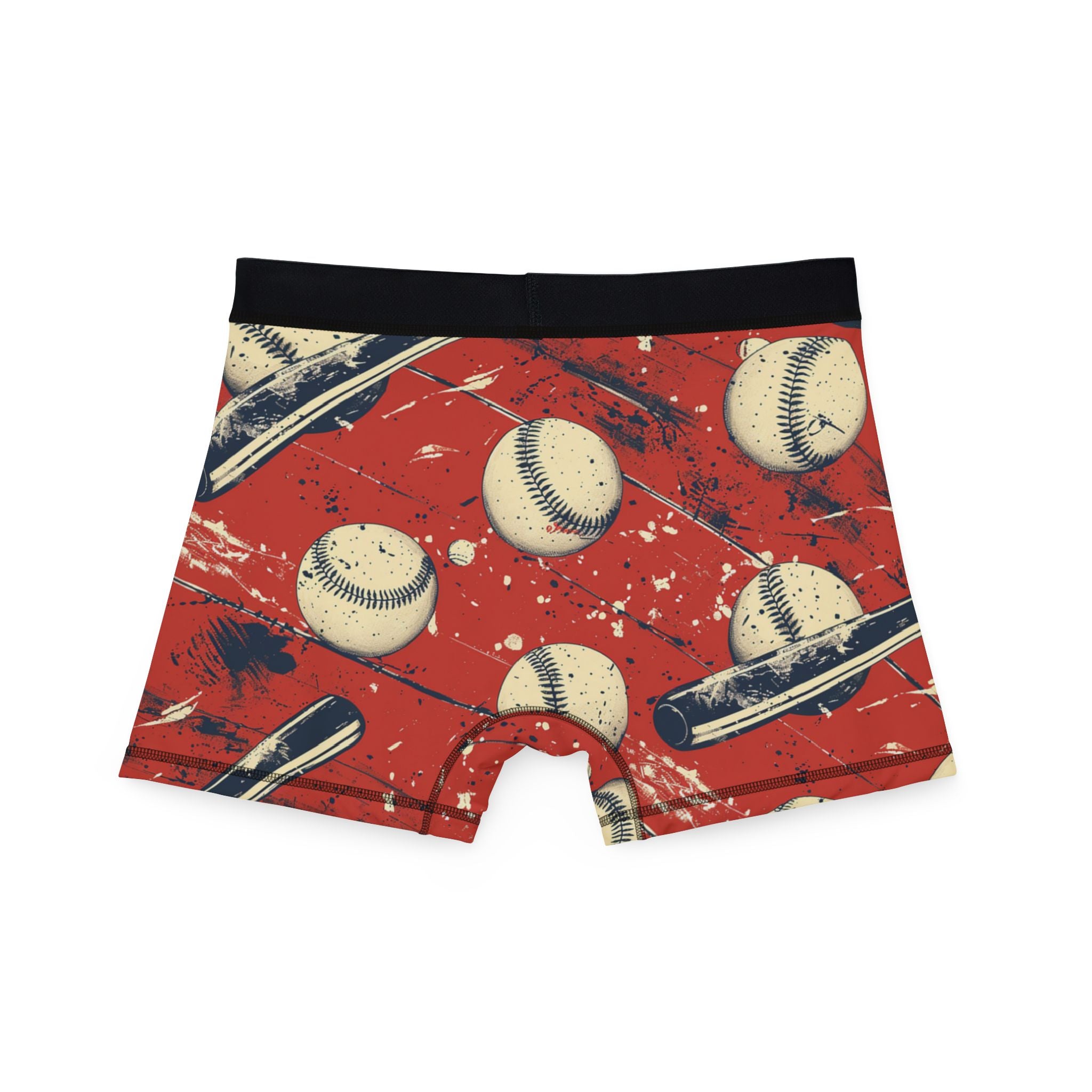 Men's boxers retro baseball