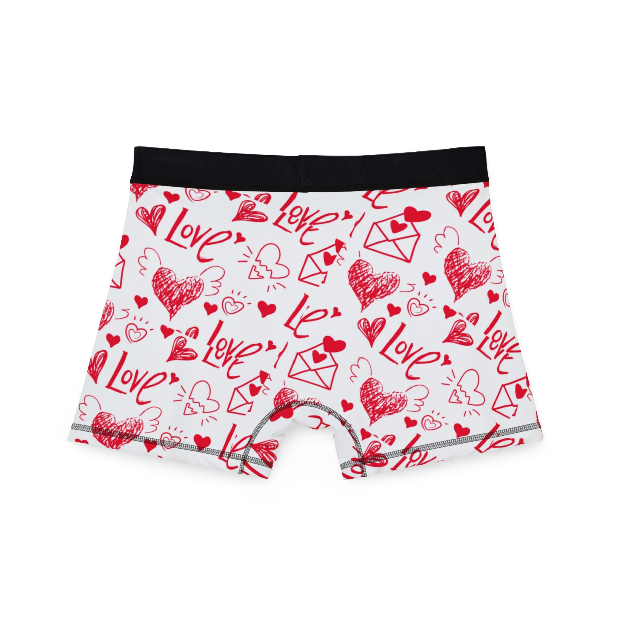Men's boxers about valentines