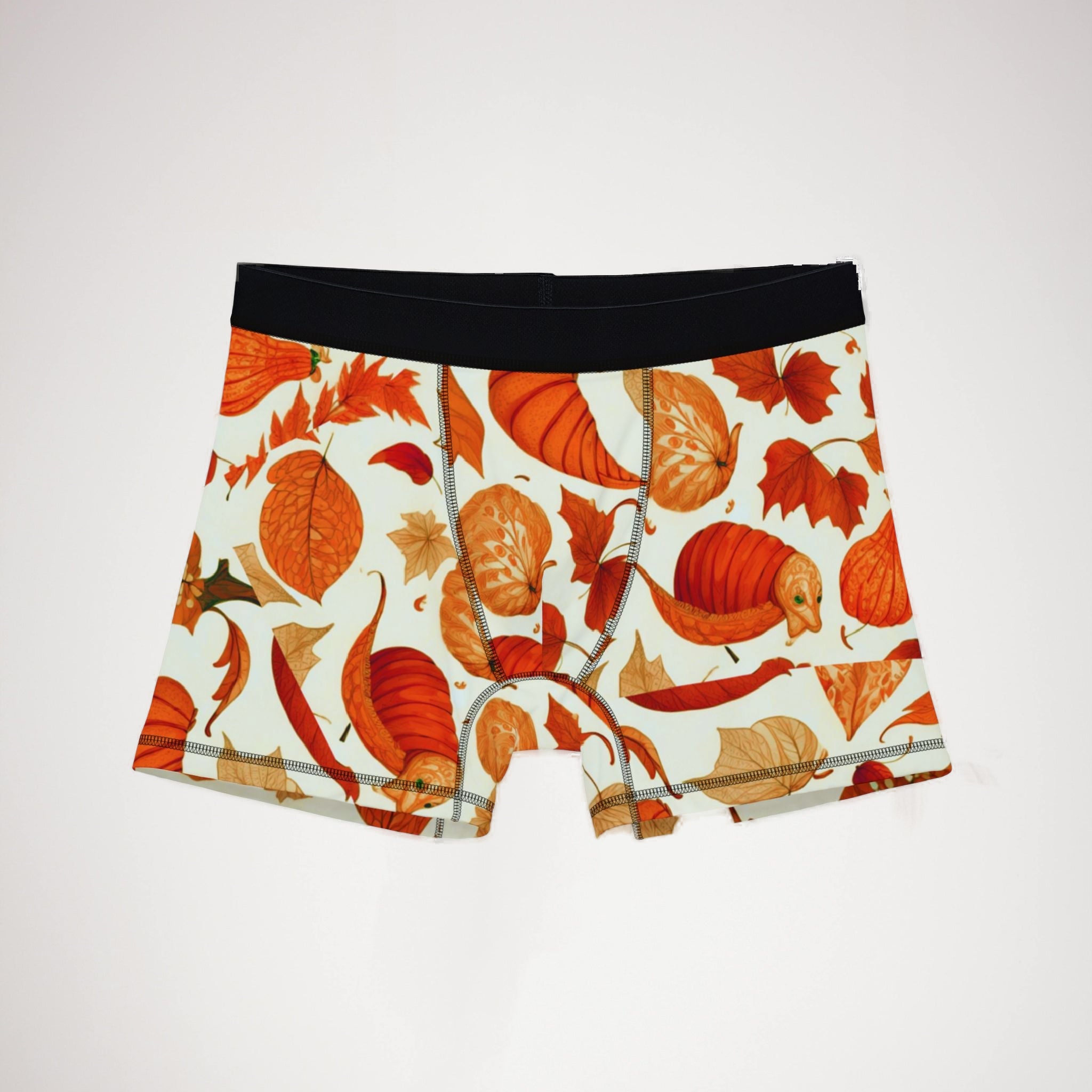 Men's boxers autumn leaves