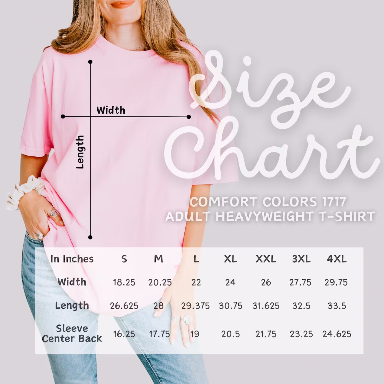Marked Safe Meme Generator - Custom Comfort Colors® Unisex Garment-Dyed T-shirt - Chart Image 2