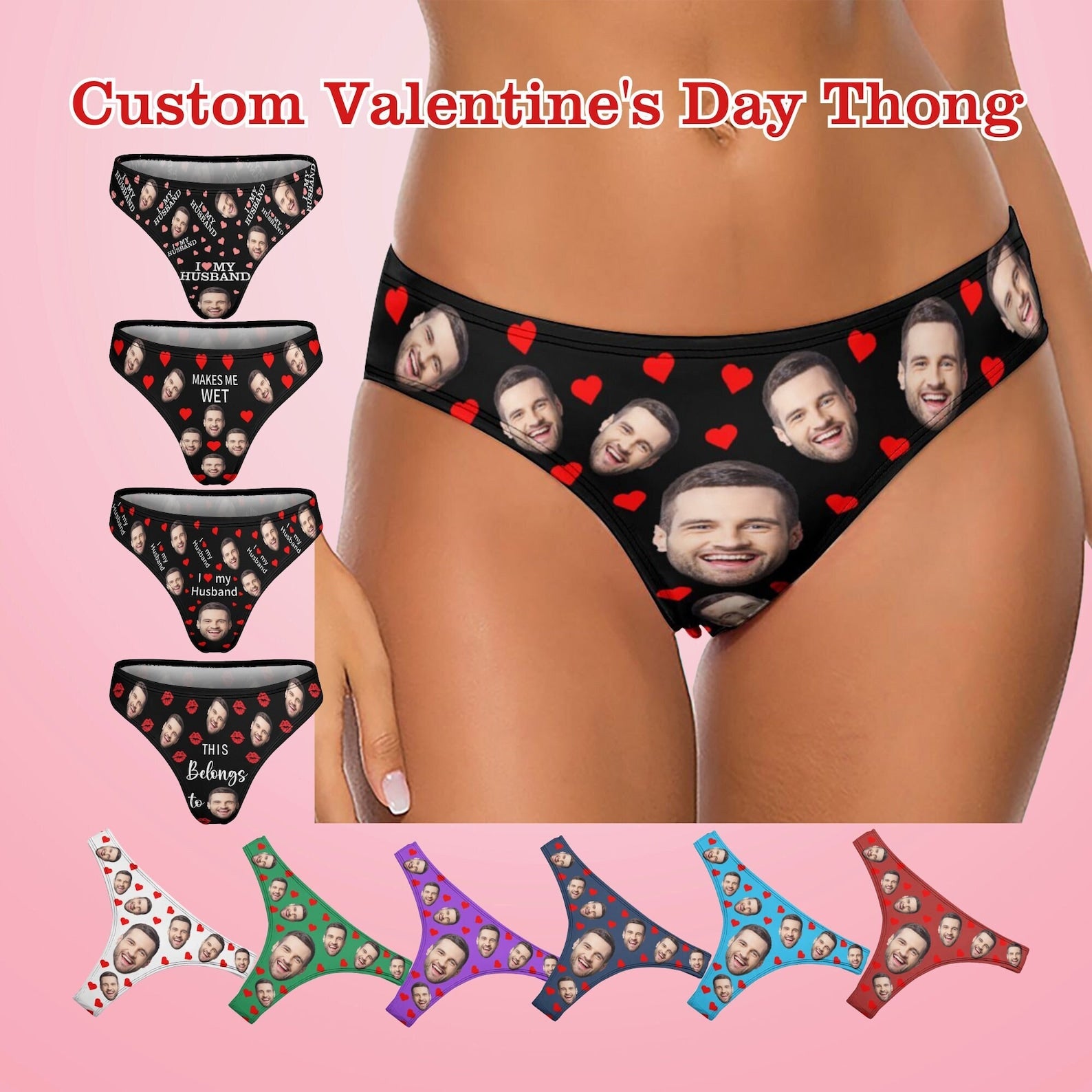 Personalized Face Thong: A Unique Gift for Her on Special Occasions
