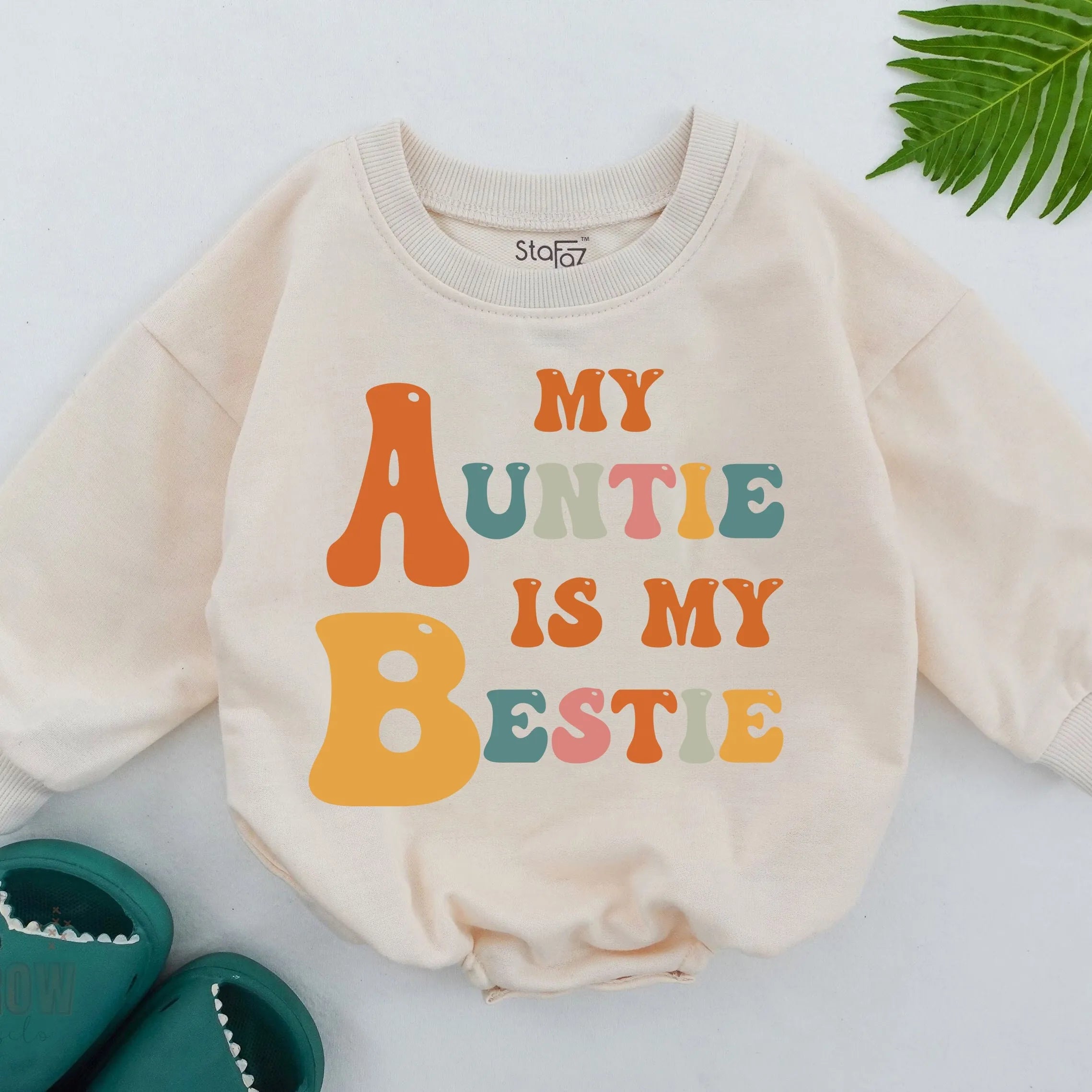 Auntie Is My Bestie Sweatshirt: Matching Family Set