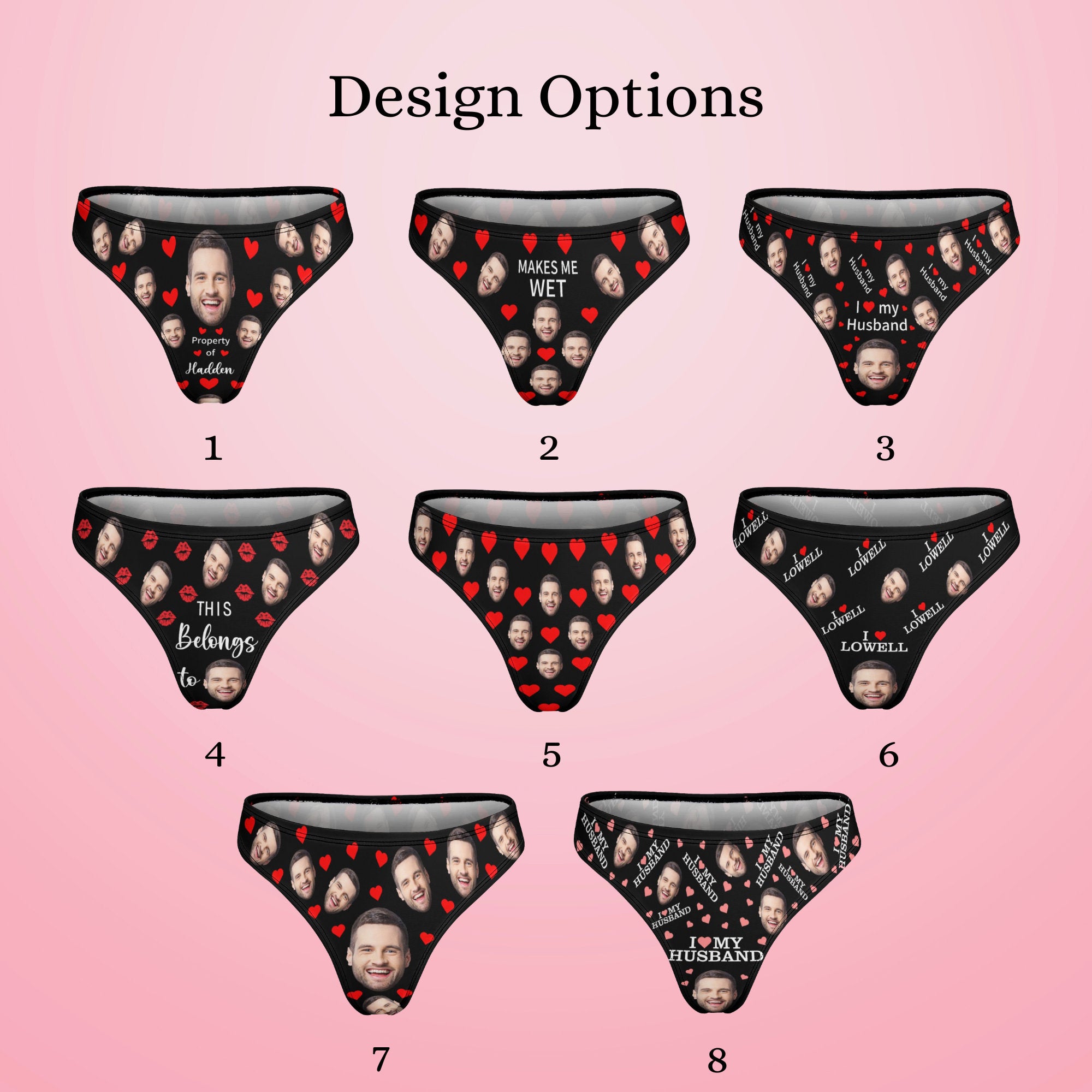 Cheeky Custom Photo Thong: The Ultimate Personalized Gift for Her