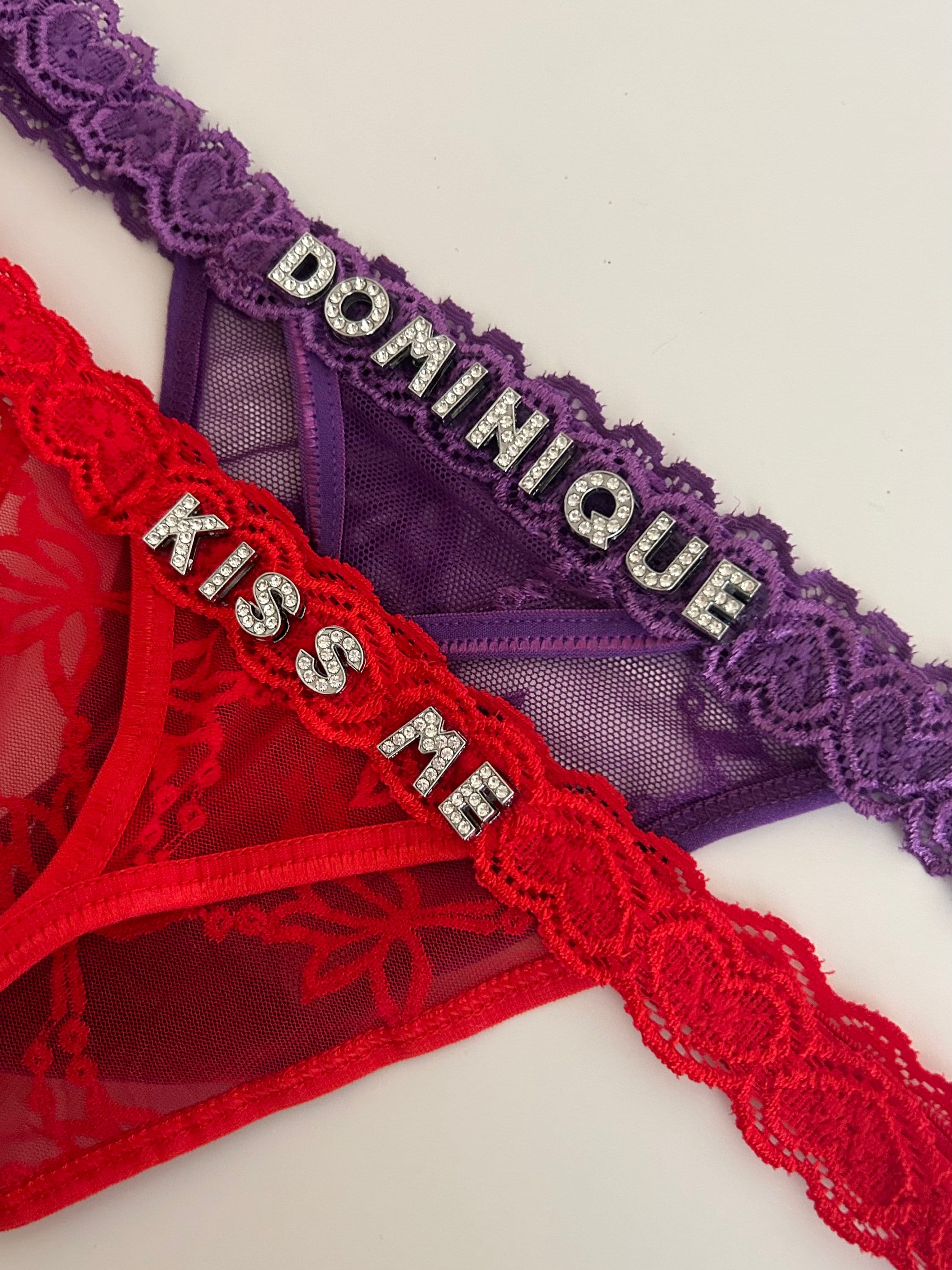 Personalize Your Passion: Custom Name Thong