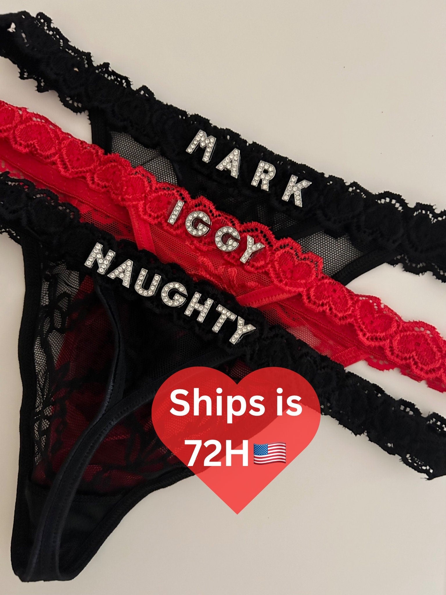 Personalize Your Intimate Wear: Custom Name Thongs