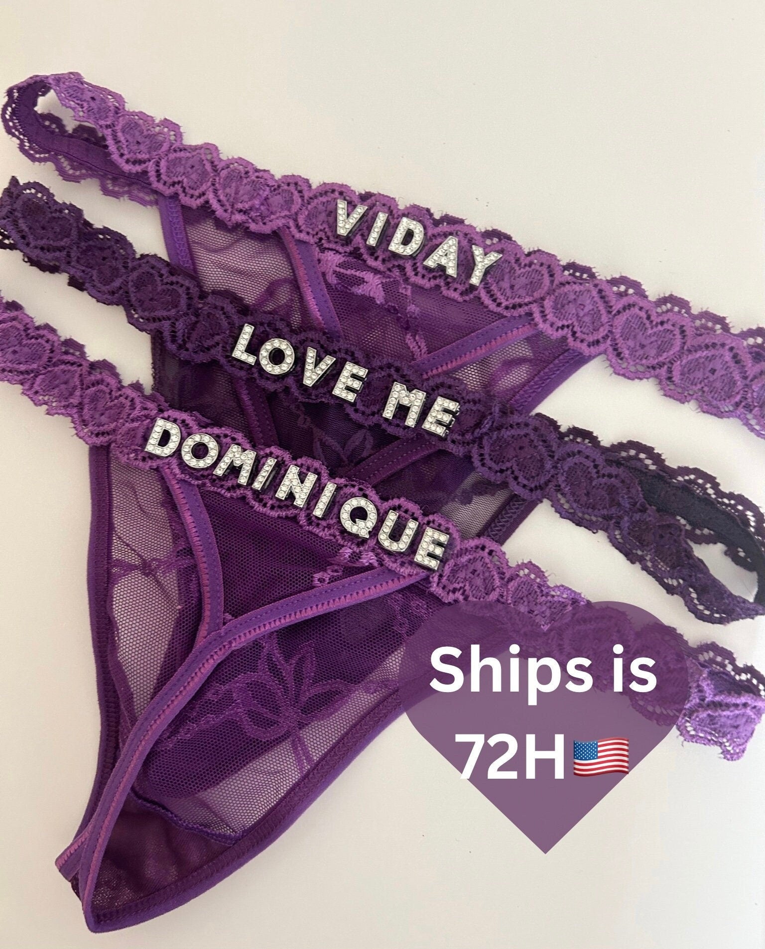 Personalize Your Intimacy: Custom Name Thongs