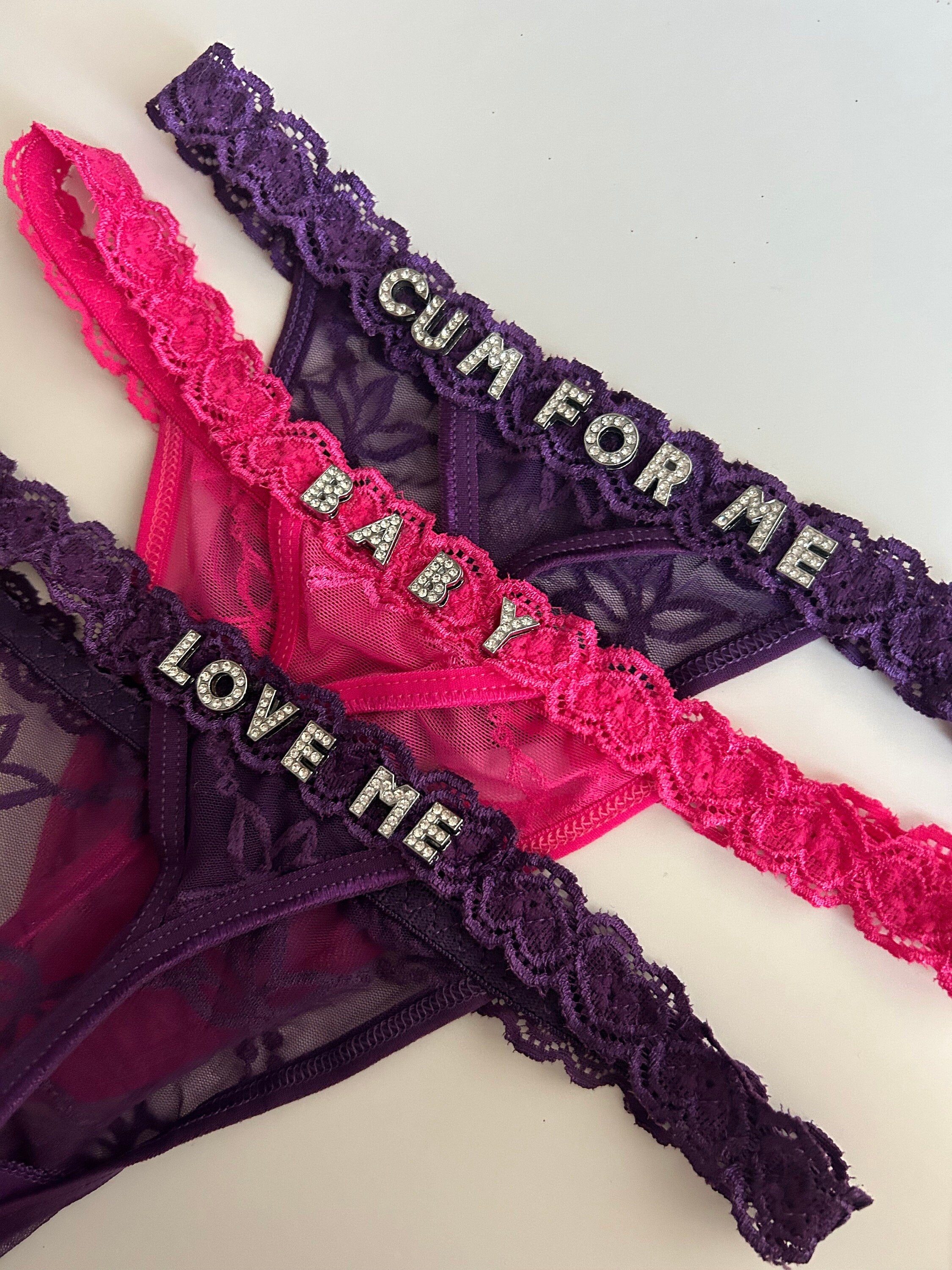 Personalized Thong with Custom Name - A Unique Intimate Gift