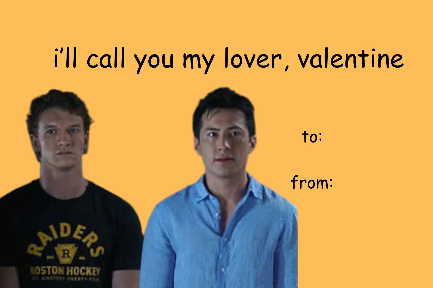 Heated Rivalry Valentine’s Meme, Explained