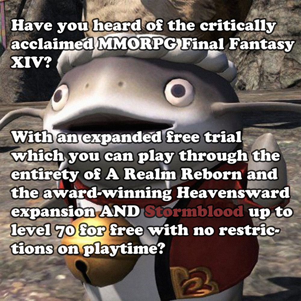 FFXIV Free Trial Meme, Explained