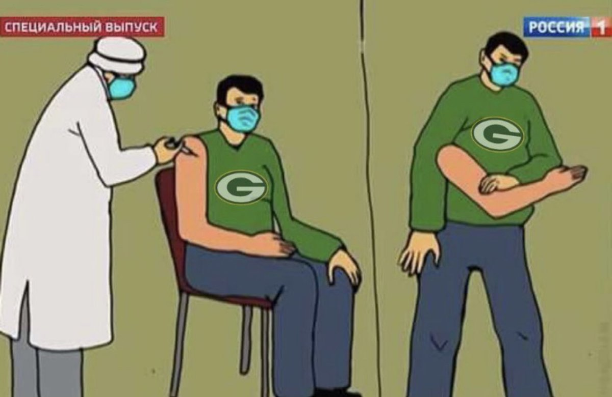 Aaron Rodgers Vaccine Meme, Explained