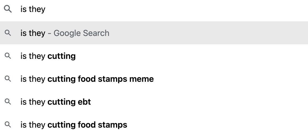 "Is They Cutting Food Stamps?" Meme, Explained