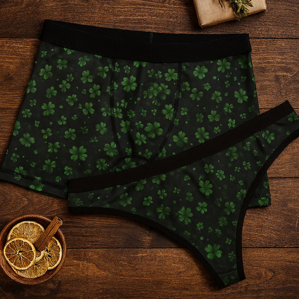 Find Your Lucky Match – 10 St. Patrick’s Day Underwear Prints for Couples