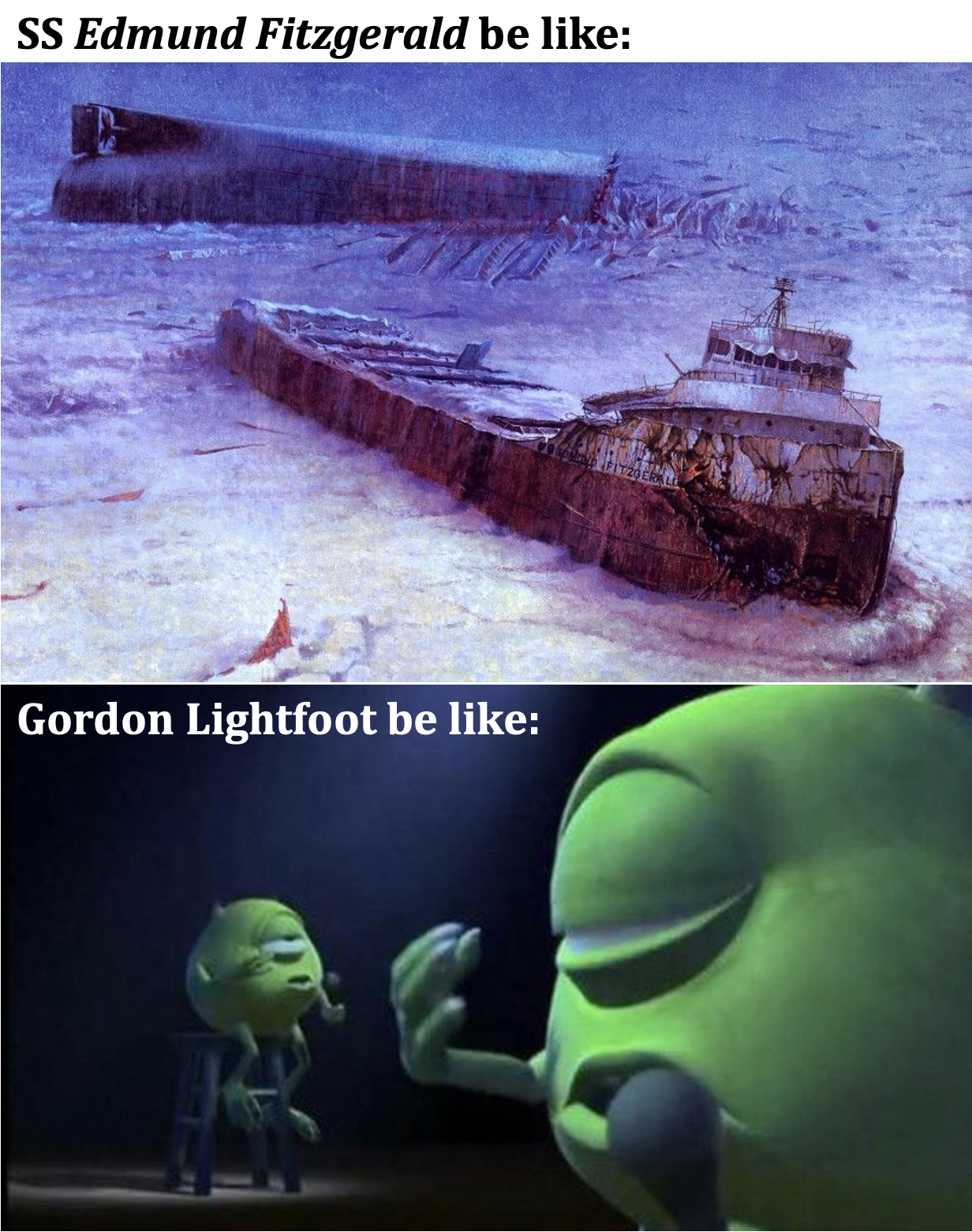 Edmund Fitzgerald Meme, Explained
