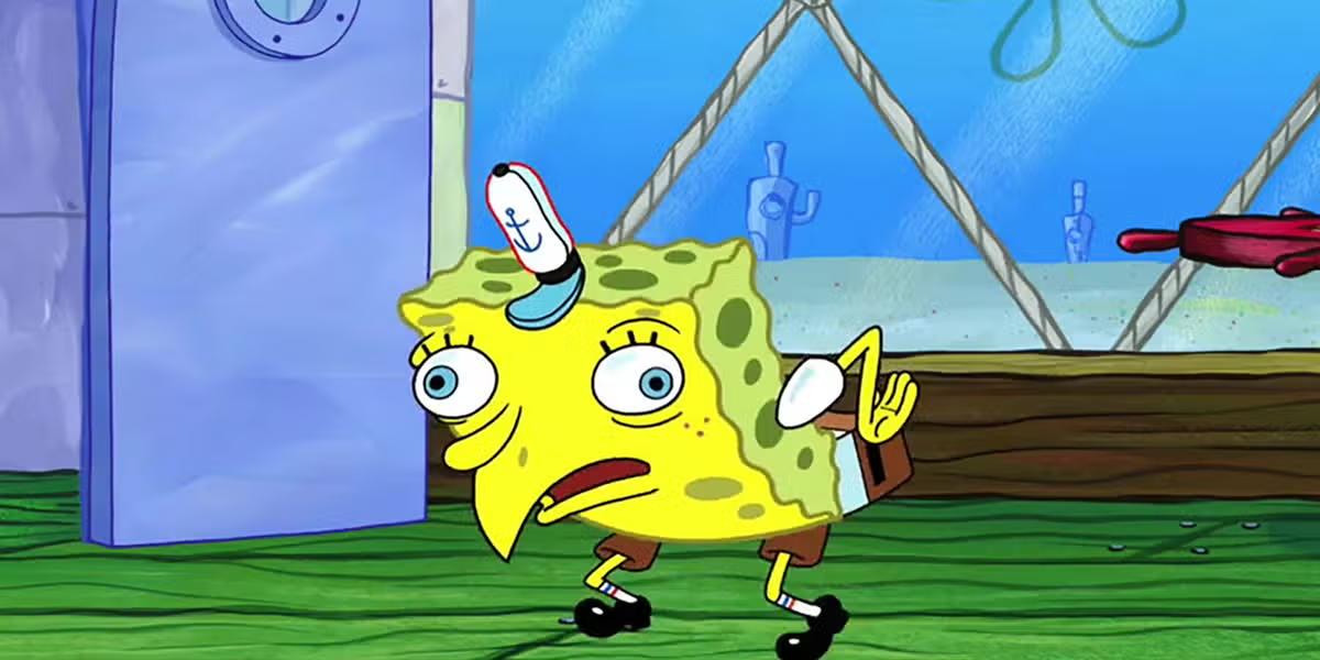 SpongeBob Mocking Meme, Explained
