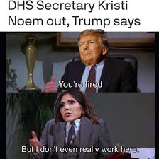 Kristi Noem Fired Meme, Explained