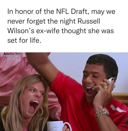 Russell Wilson Ex Wife Meme, Explained
