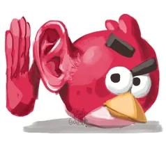 Angry Bird Listening Meme, Explained