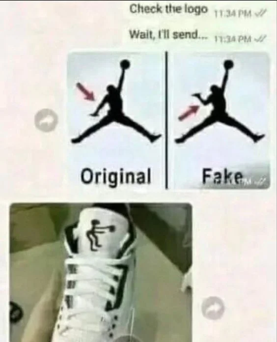 Fake Jordans Meme, Explained