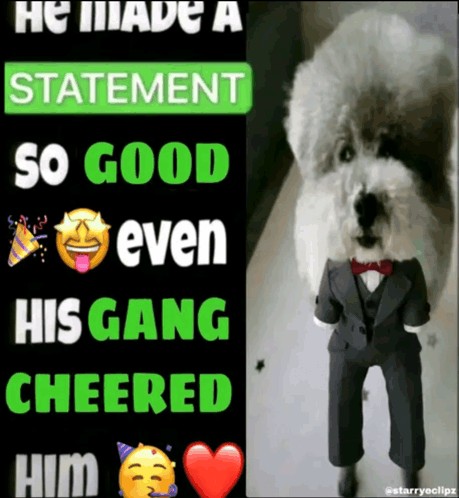 "He Made a Statement So Good" Meme, Explained