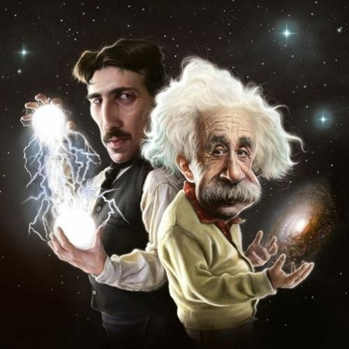 Albert Einstein &amp; Nikola Tesla Meme: Meaning, Formats & How to Use