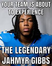 Jahmyr Gibbs Meme, Explained