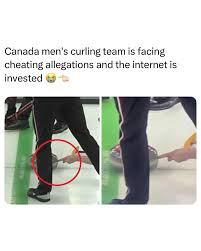 Canadian Curling Cheating Meme, Explained