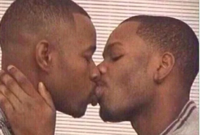 Two Black Guys Kissing Meme, Explained