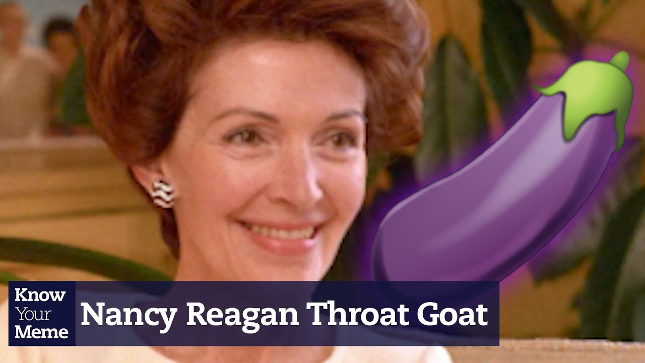 Nancy Reagan Throat Meme, Explained