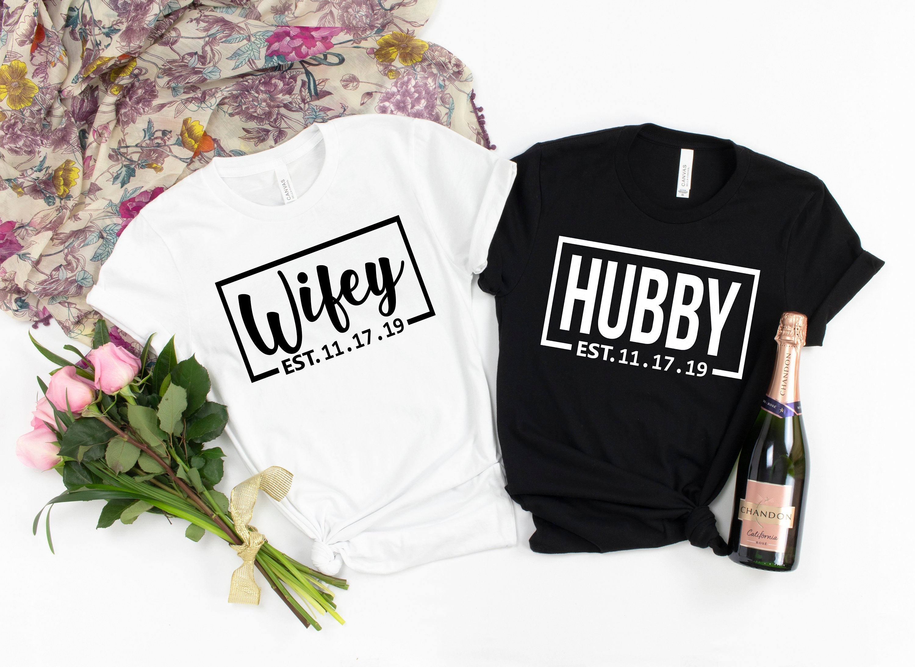 Just Married Shirts - Perfect Wedding and Honeymoon Attire for Couples