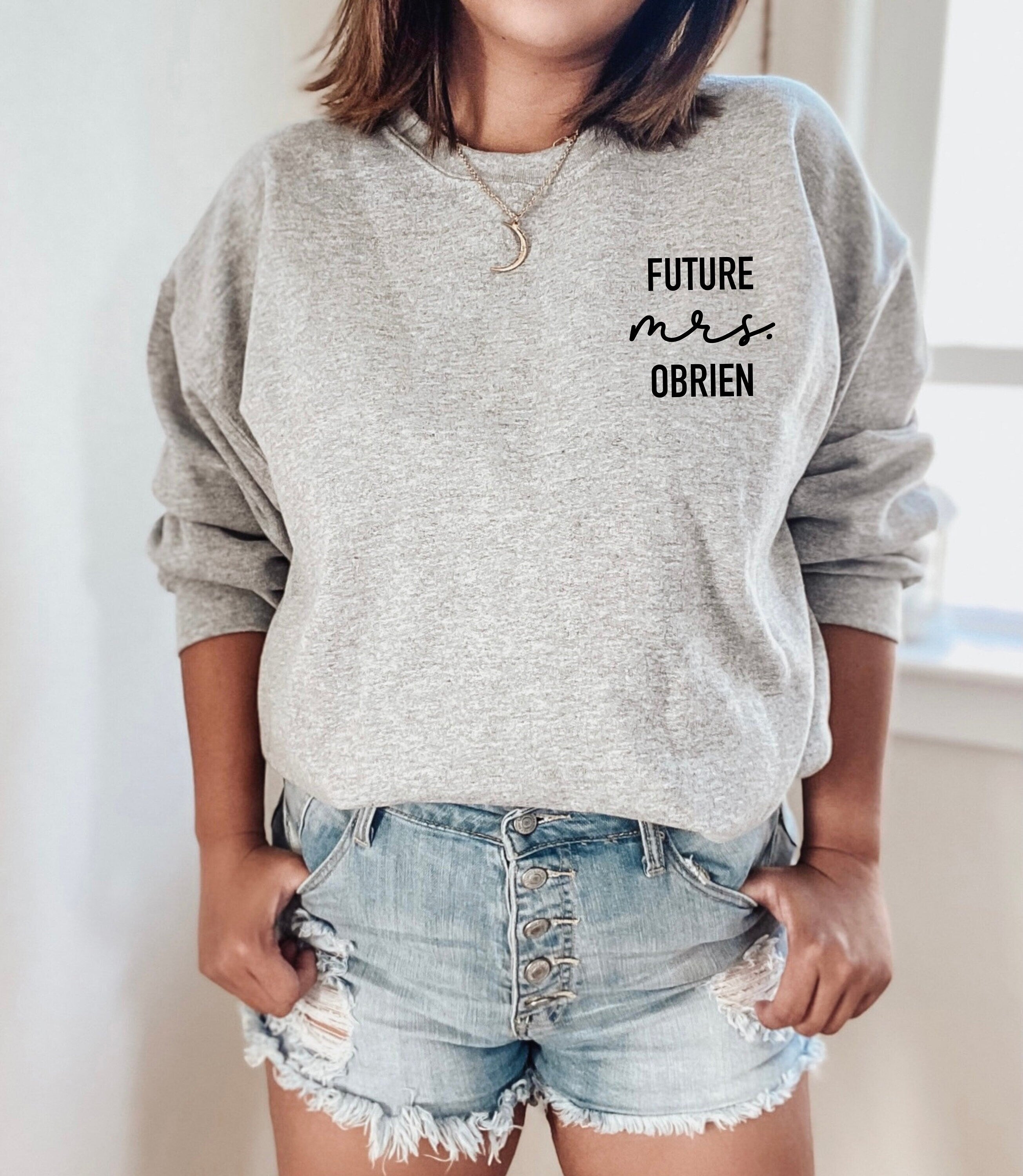 Future Mrs. Sweatshirt - A Stylish Announcement of Love