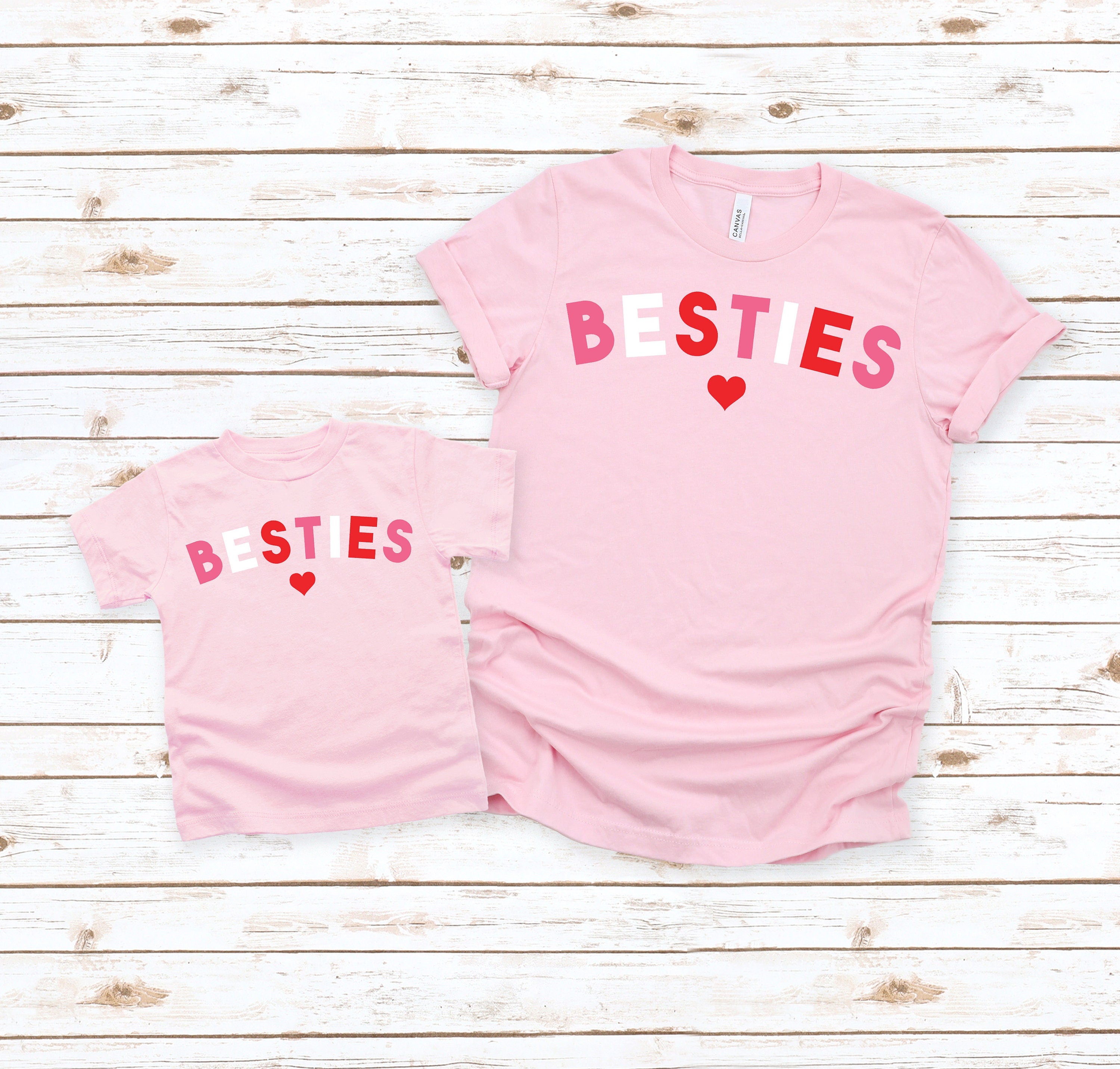 Bestie Valentine Shirts Set | Twinning with Your Best Friend on V-Day