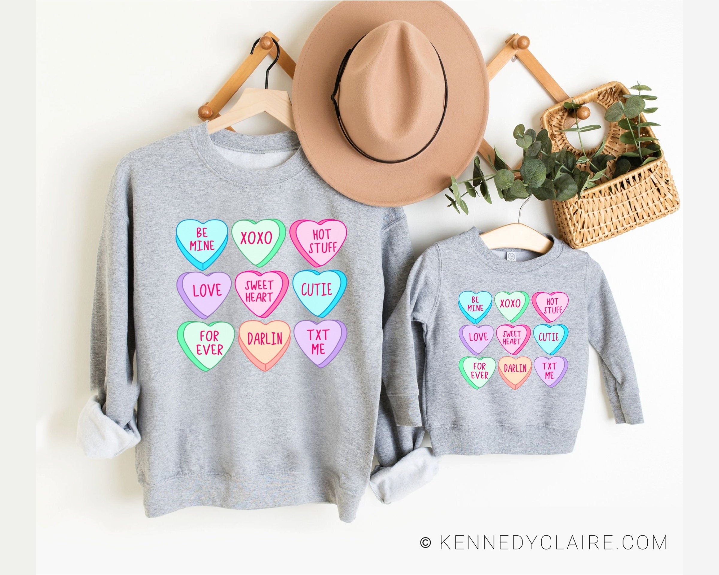 Celebrate Love with Matching Mama and Mini Valentine Shirts