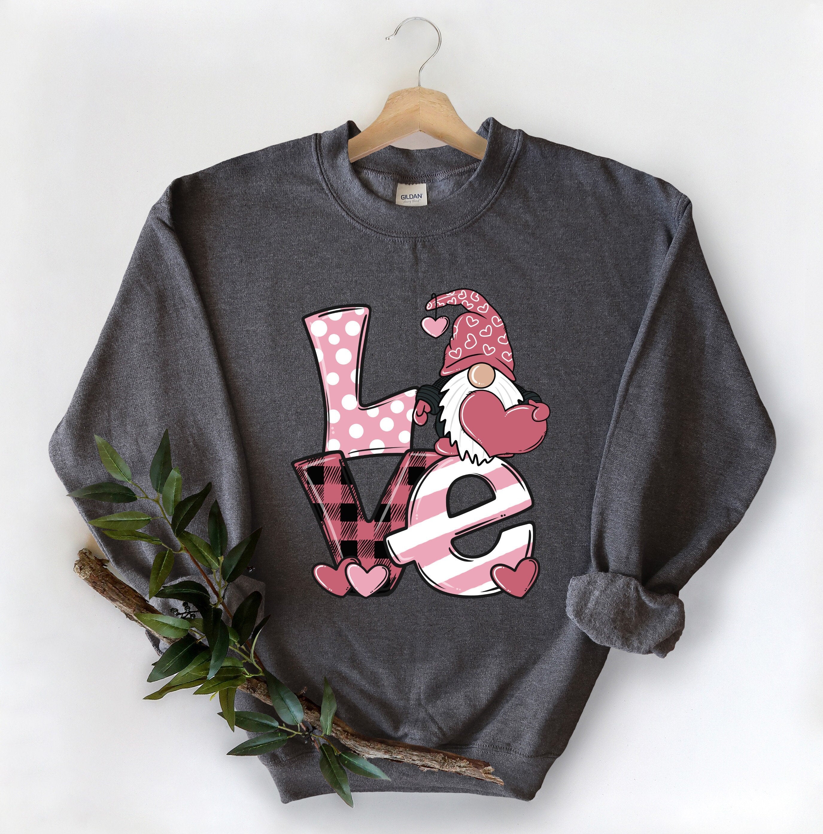 Love Gnome Tee: Perfect Couple Shirt for Valentine's Day