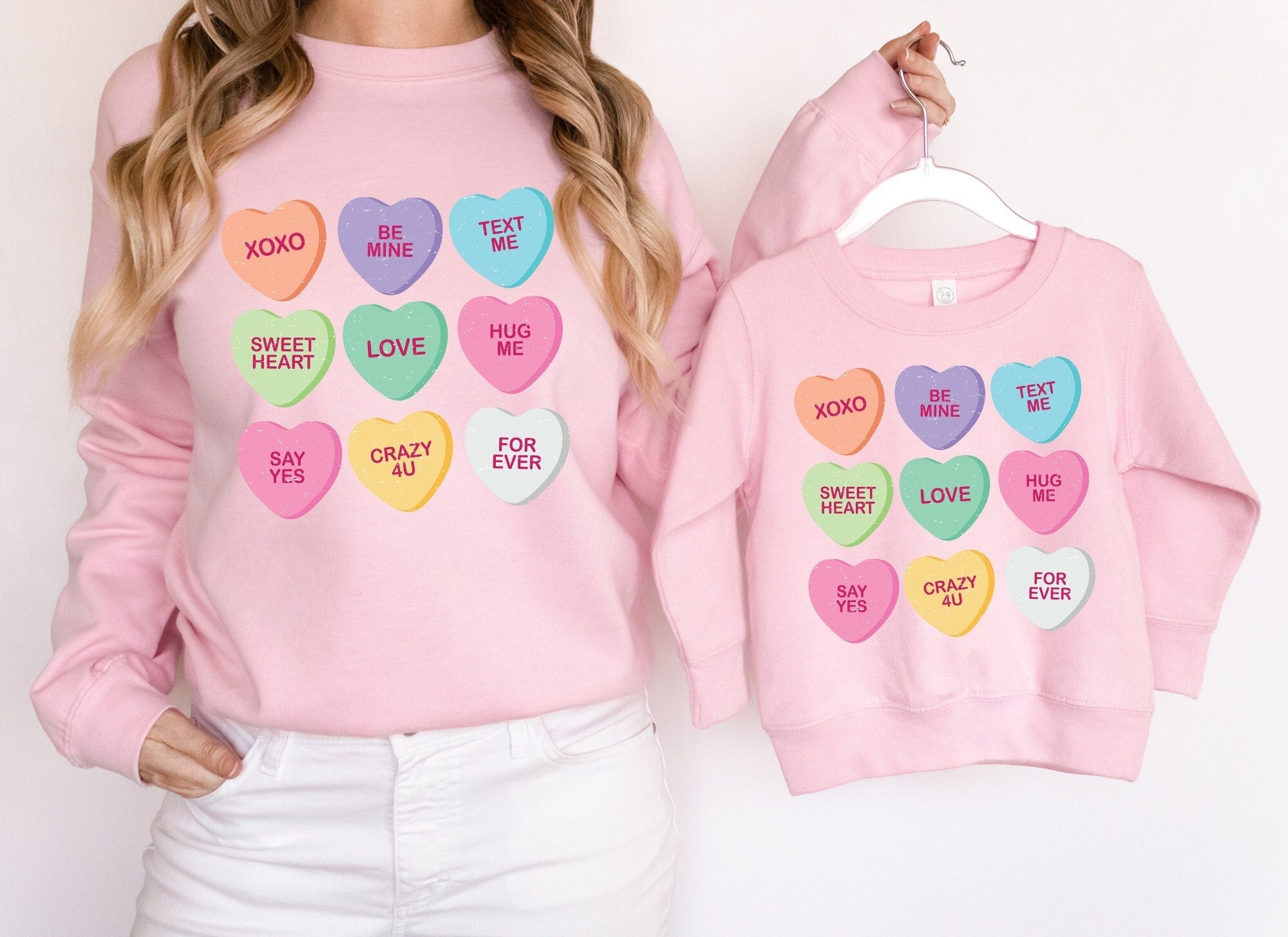 Matching Mama and Mini Valentine Shirts - A Perfect Gift