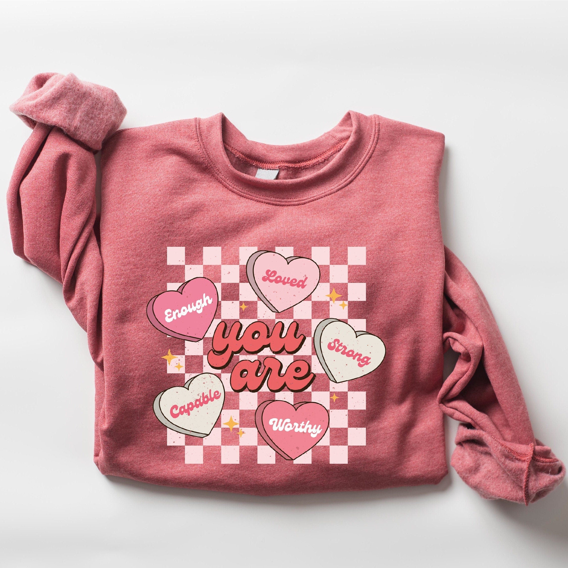 Love Valentine Sweatshirt - Cozy & Stylish Women's Apparel