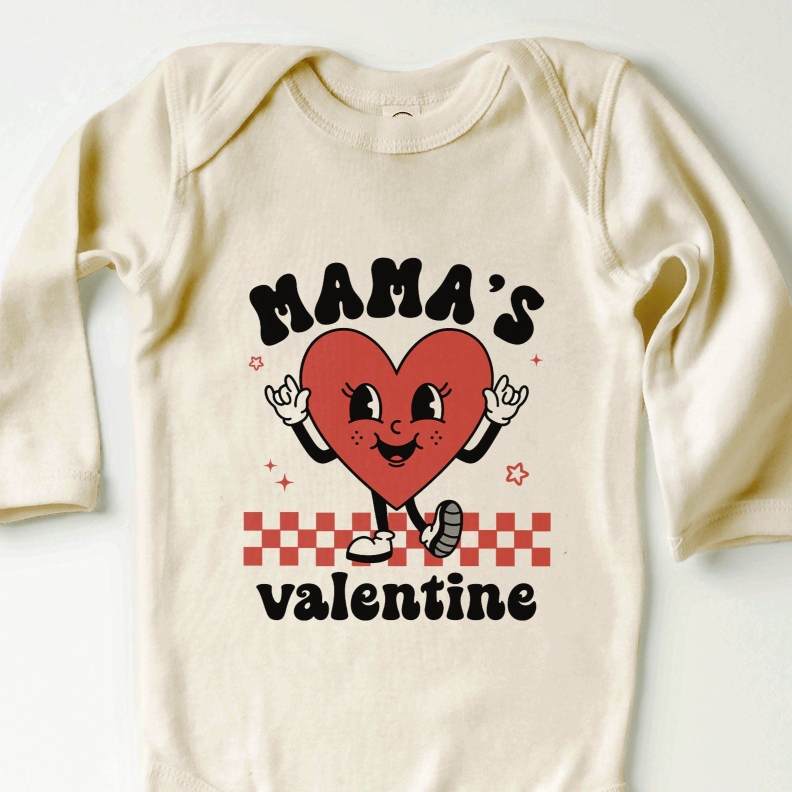 Celebrate Love in Style with Mama's Valentine Baby Onesie®