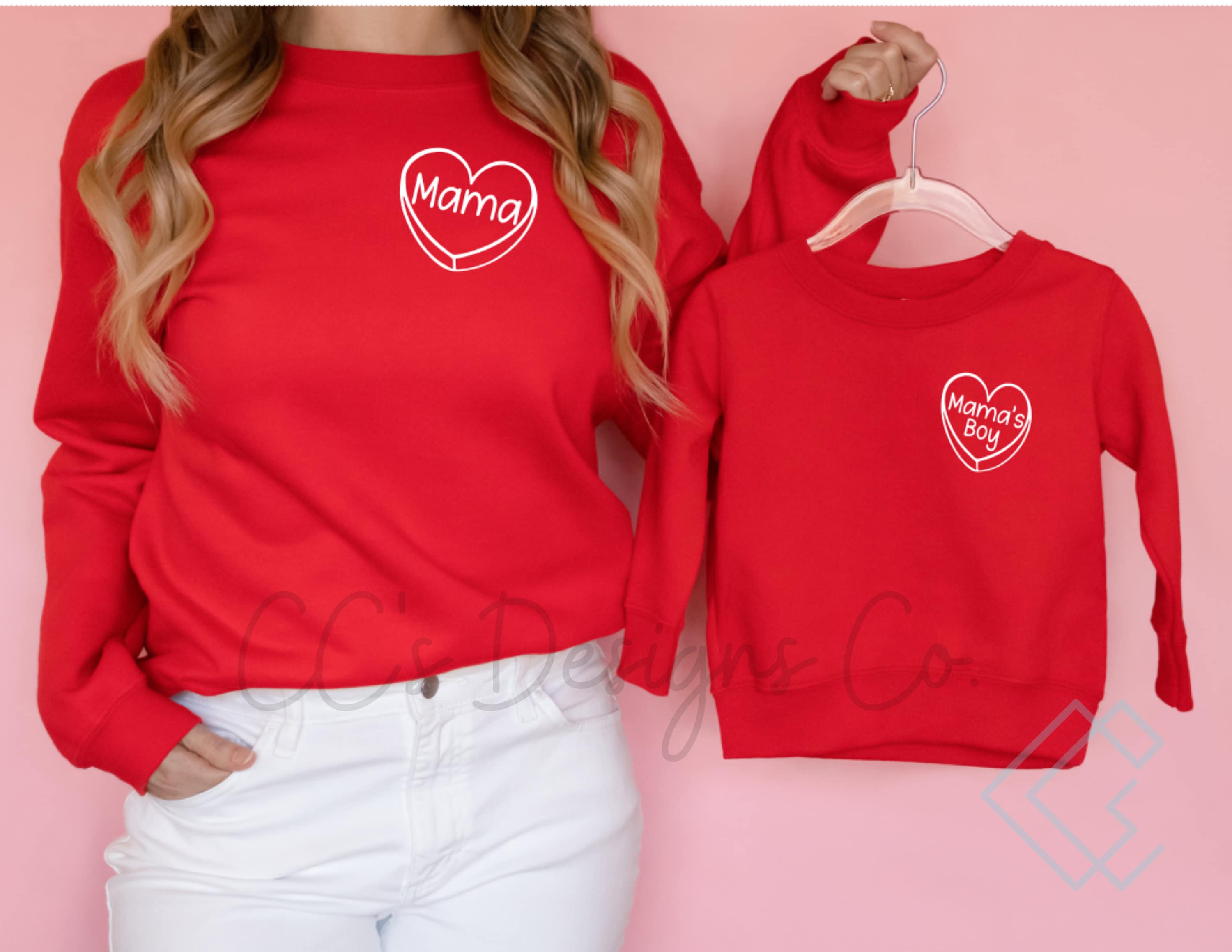 Celebrate Love: Mommy and Son Matching Sets for Valentine's