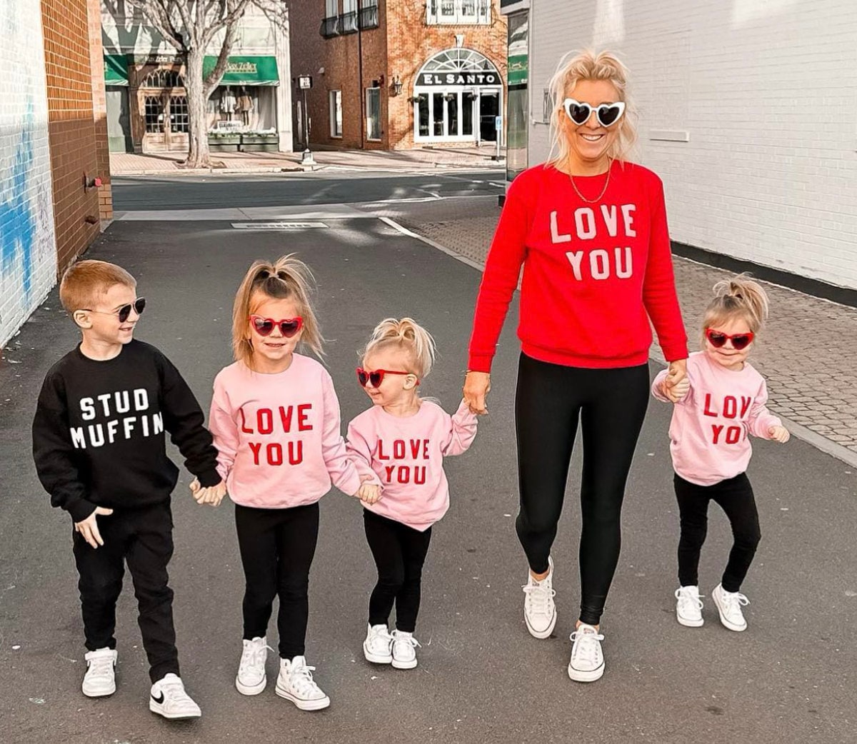 Warm and Cozy Valentine Sweater for Kids - 'Love You'