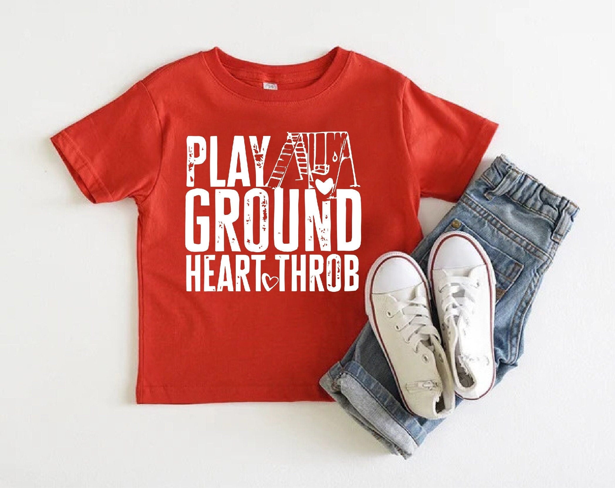 Valentine's Day Shirt for Kids - Adorable Heart Design for Boys