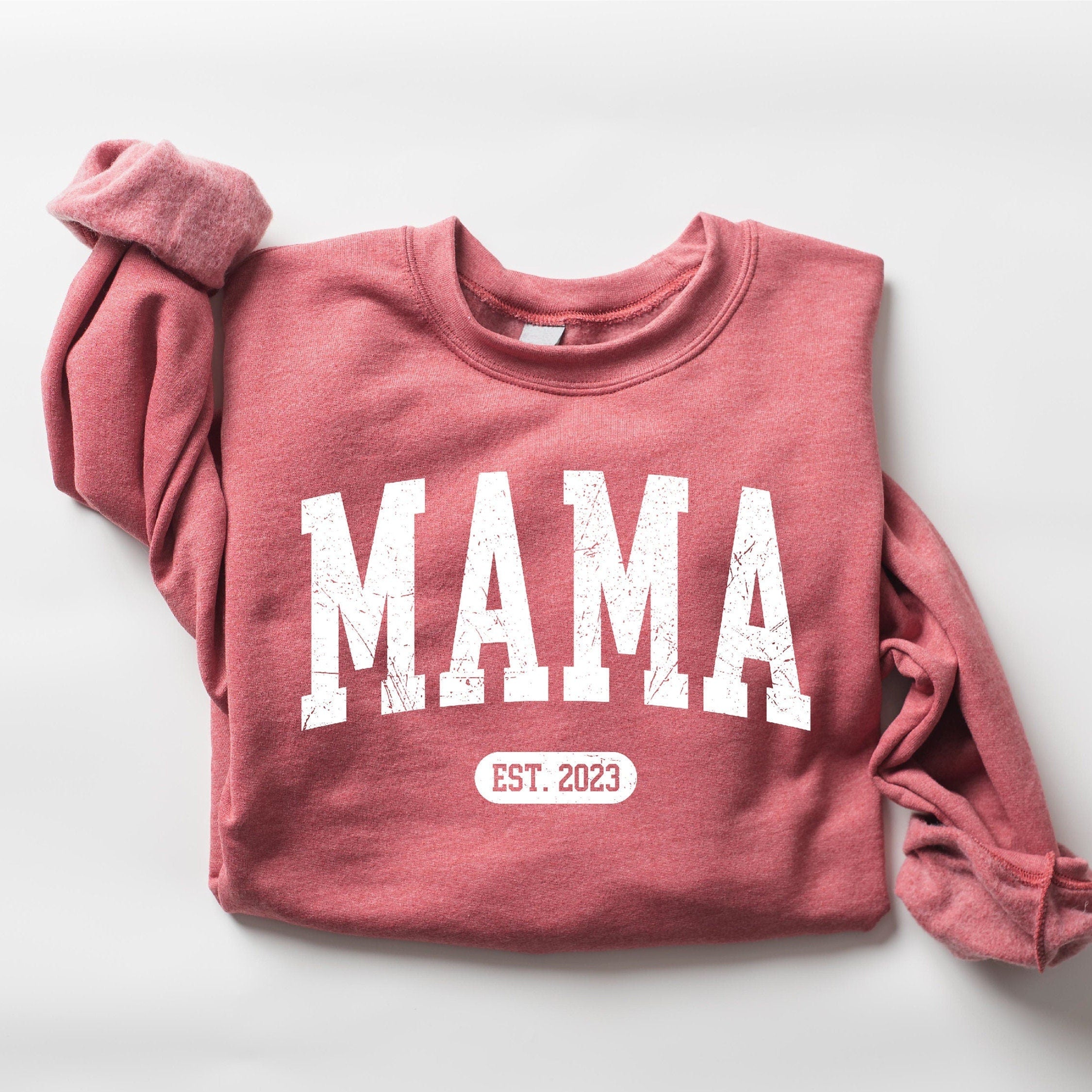 Mama Sweatshirt - Cozy Mom Life Shirt for Her