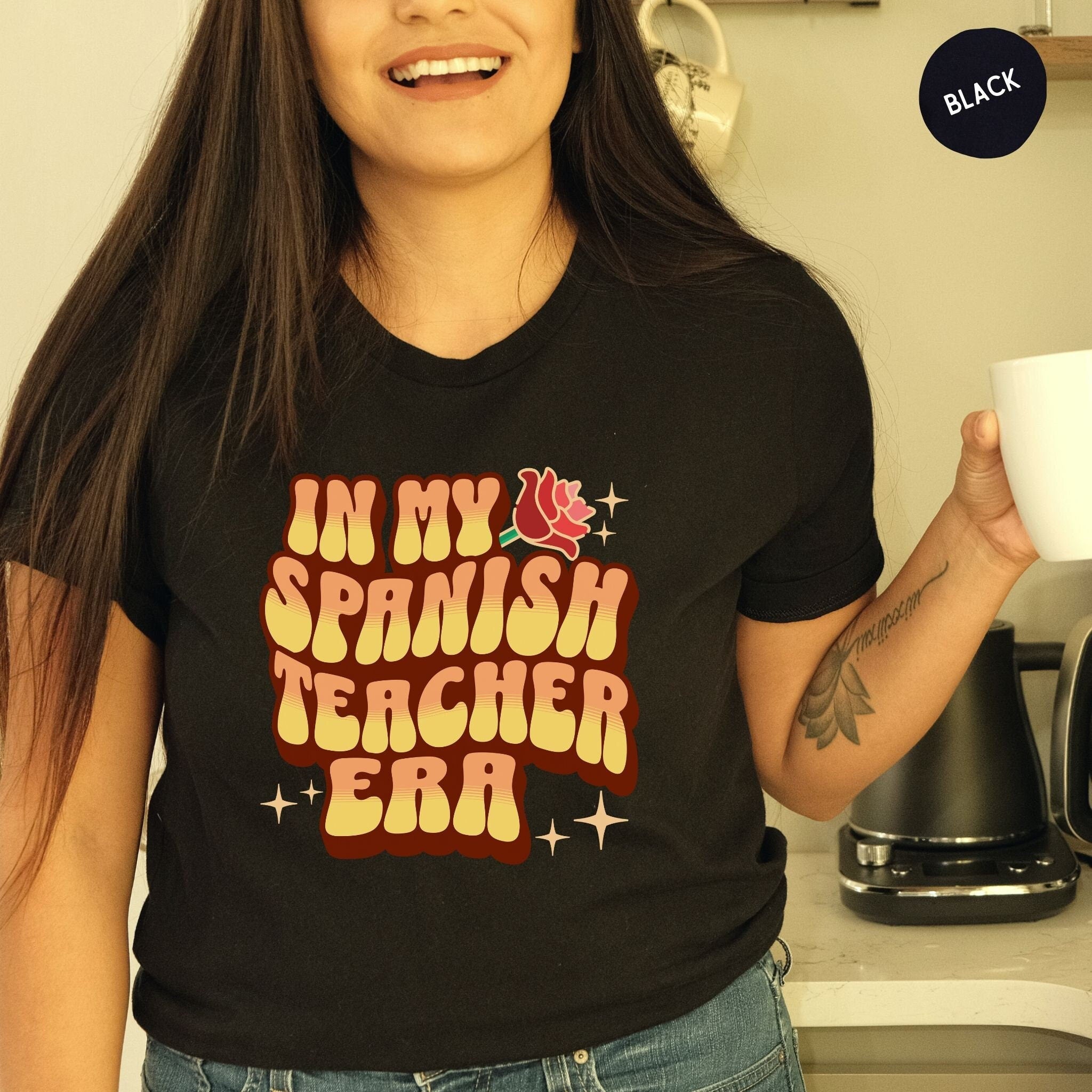 Hispanic Heritage Month Gift - In My Spanish Teacher Era Tshirt