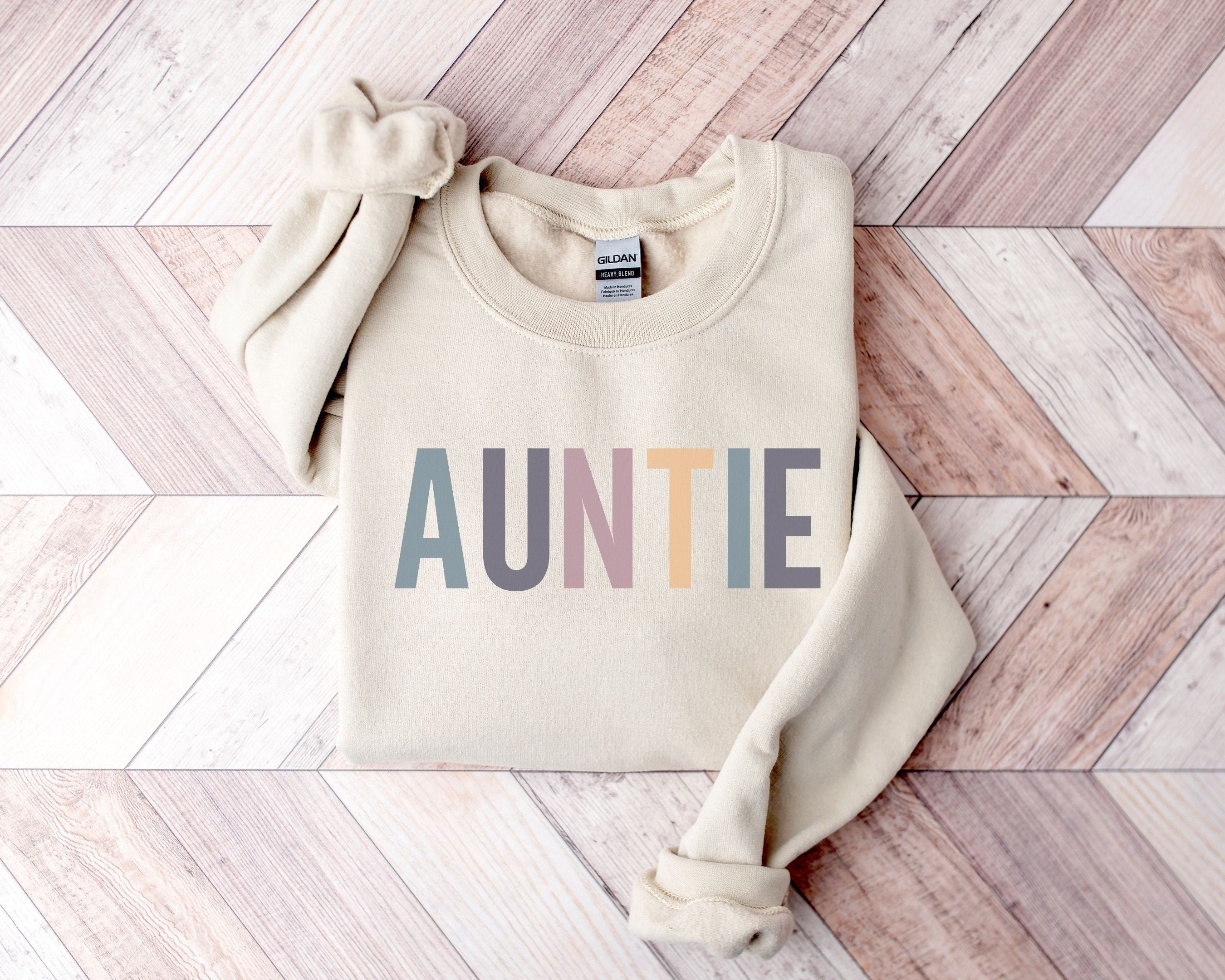 Funny Aunt Shirt - Stay Cozy and Stylish with this Auntie Sweatshirt