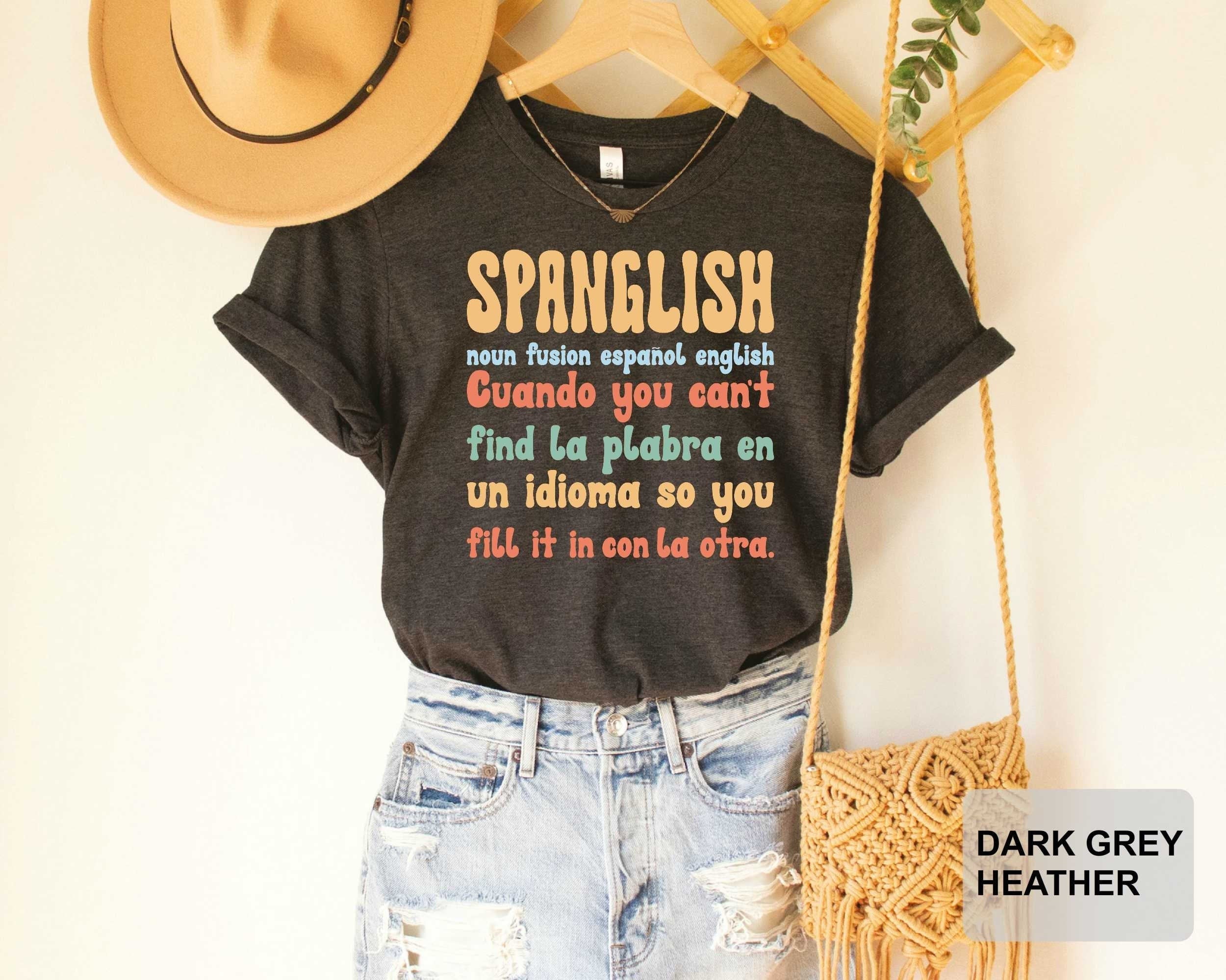 Unique Spanish Teacher Maestra Shirt: Embrace Spanglish Fusion