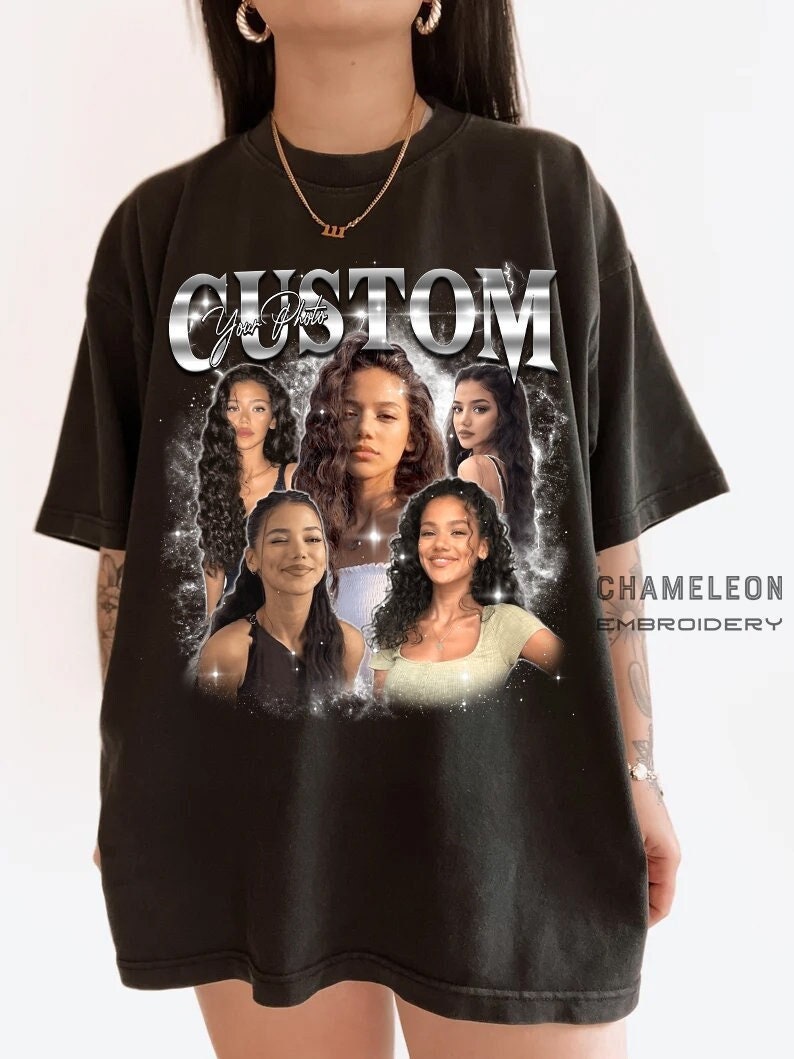 Unique Custom T-Shirt with Girlfriend's Face – Stand Out in Style