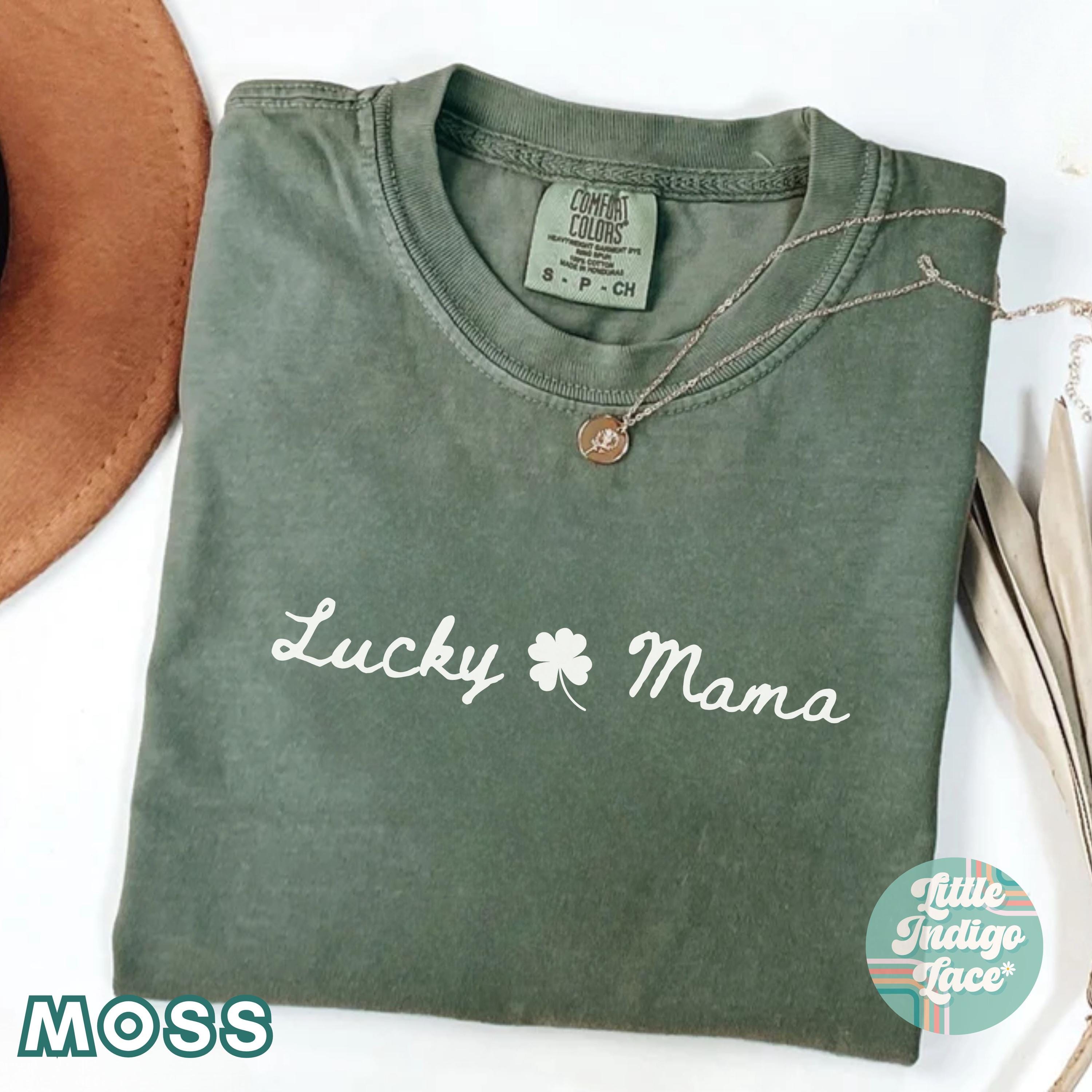 Lucky Mama St. Patrick’s Day Comfort Colors 1717 Tee: The Comfy Shamrock Shirt Moms Grab for Spring