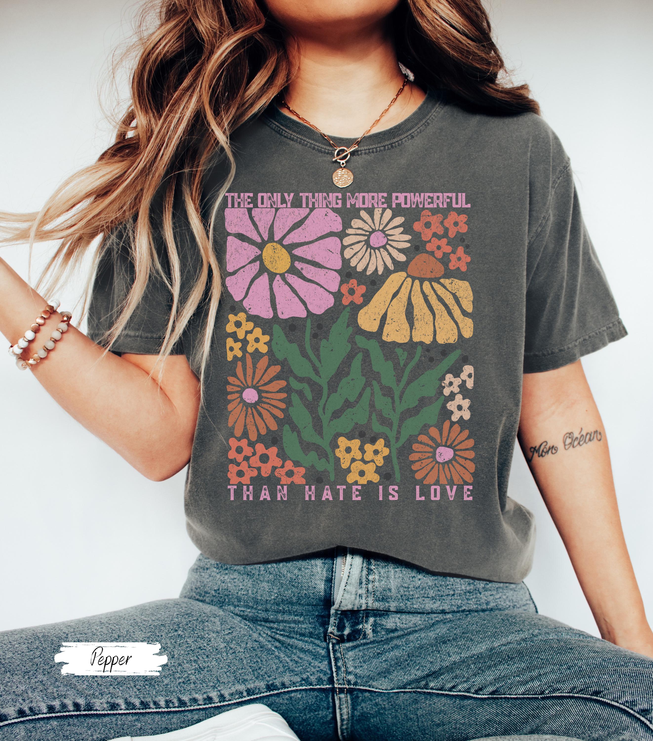 Big Game Halftime 2026 'The Only Thing More Powerful Than Hate Is Love' Classic Tee, Heavy Cotton Unisex Game Day Gift Shirt for Men & Women