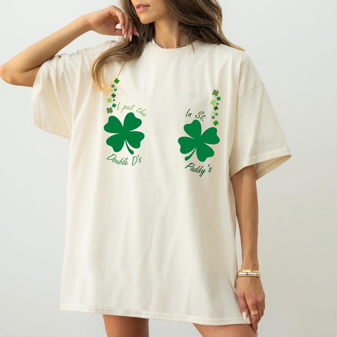 I Put The Double D's In St. Paddy's Day Shirt – Gildan 5000 Classic Tee