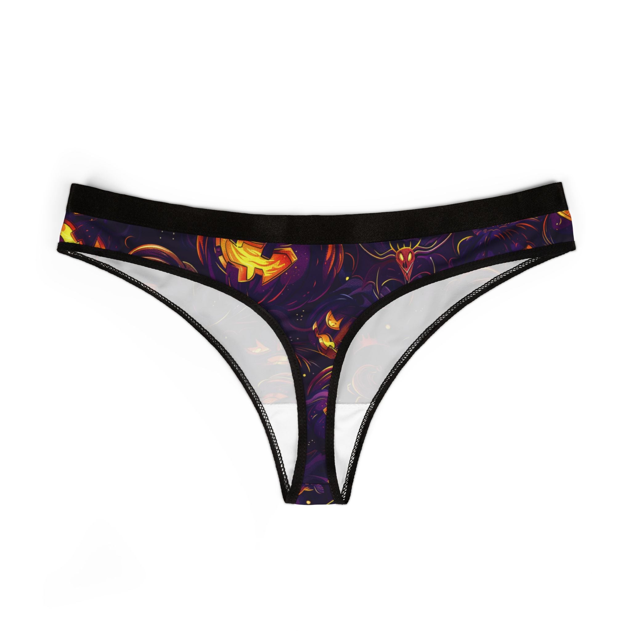 Women's thongs spooky halloween