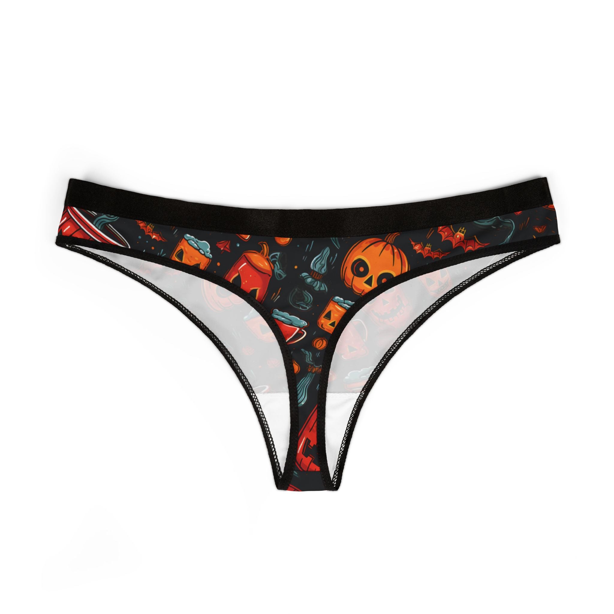 Women's thongs halloween crazy